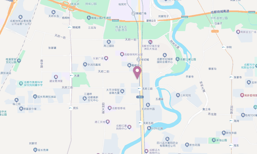 希顿国际广场位置地图